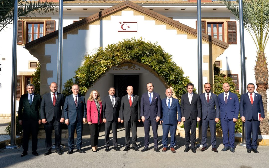 TÜRKONFED Heyeti Kuzey Kıbrıs Türk Cumhuriyeti Ziyareti