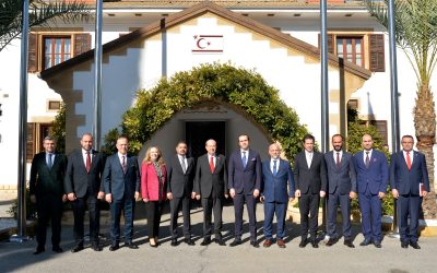 TÜRKONFED Heyeti Kuzey Kıbrıs Türk Cumhuriyeti Ziyareti